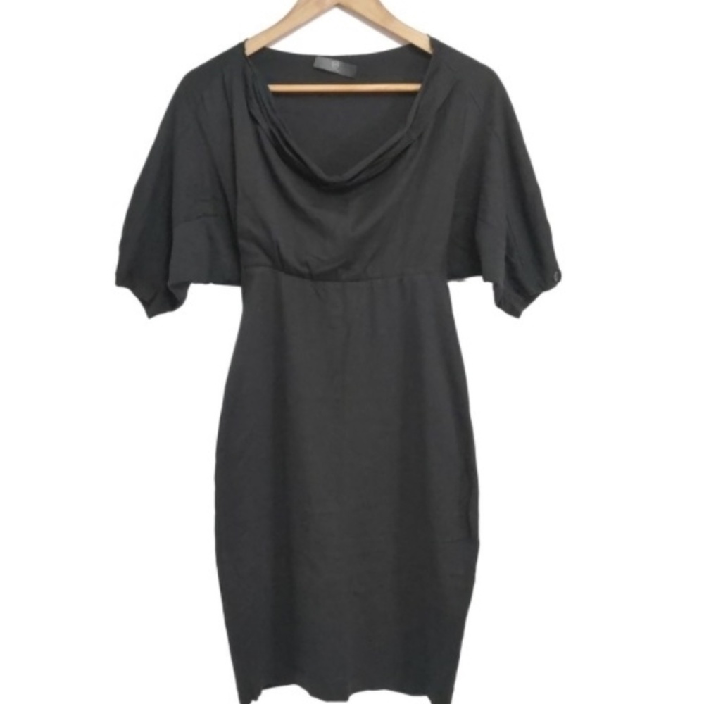 McQueen Grey Jersey dress XS super flattering